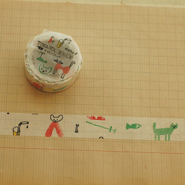 Toraneko BonBon Washi Tapes C