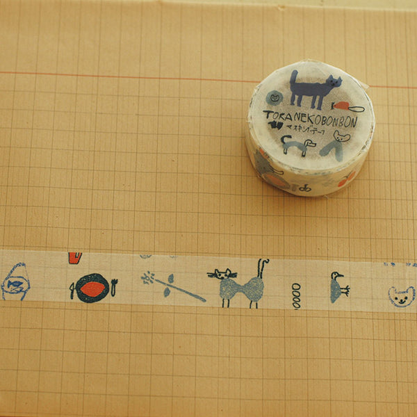 Toraneko BonBon Washi Tapes D