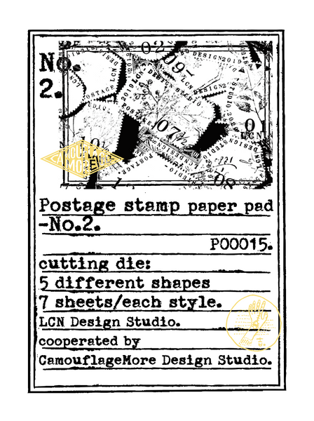 LCN Postage Stamp Paper Pad