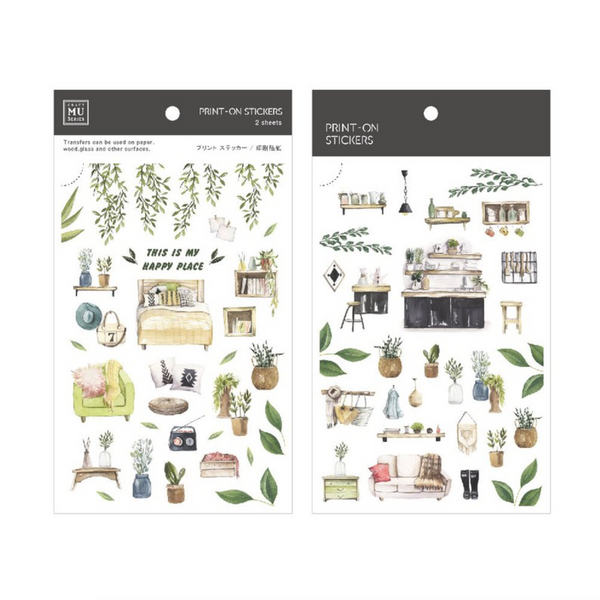 MU Print-On Stickers 114