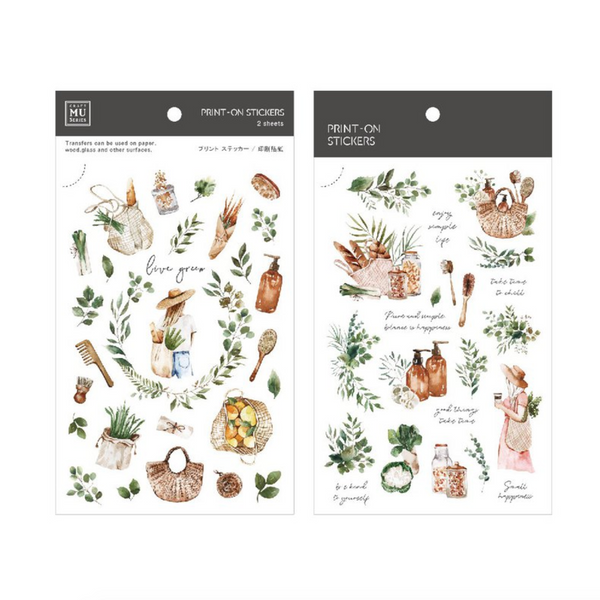 MU Print-On Stickers 115