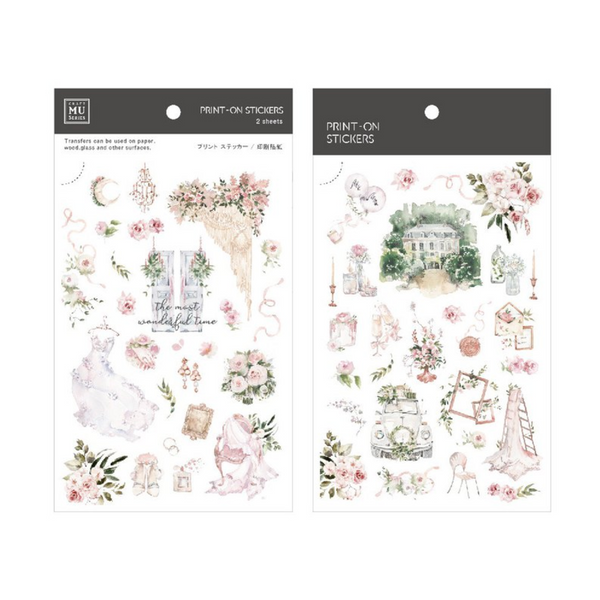 MU Print-On Stickers 116