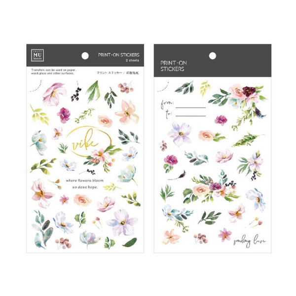 MU Print-On Stickers 118