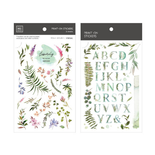 MU Print-On Stickers 120