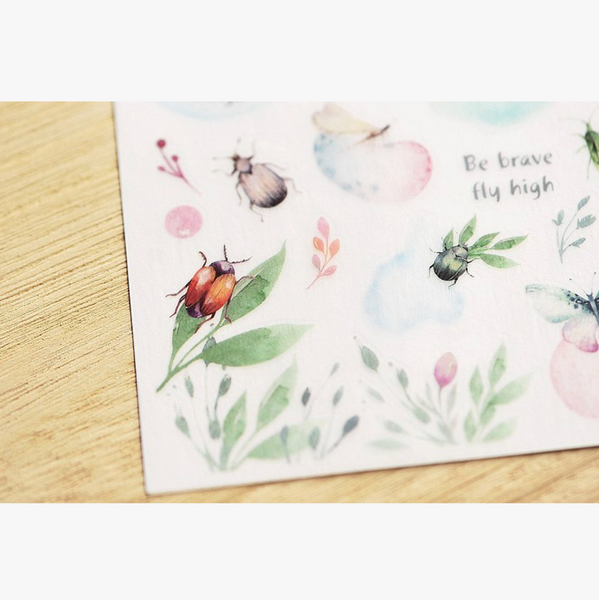 MU Print-On Stickers 124