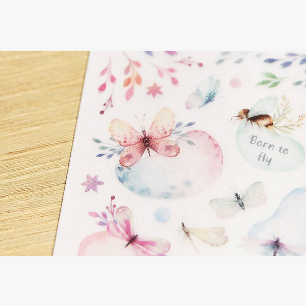 MU Print-On Stickers 124