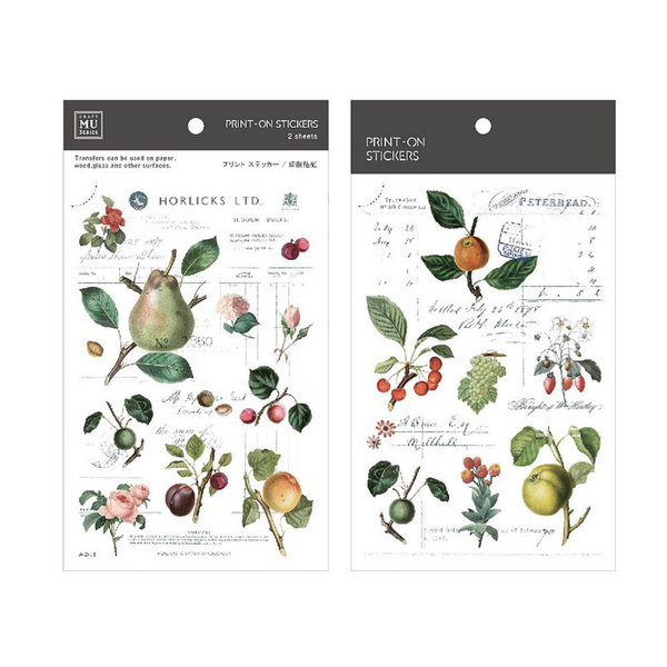 MU Print-On Stickers 126