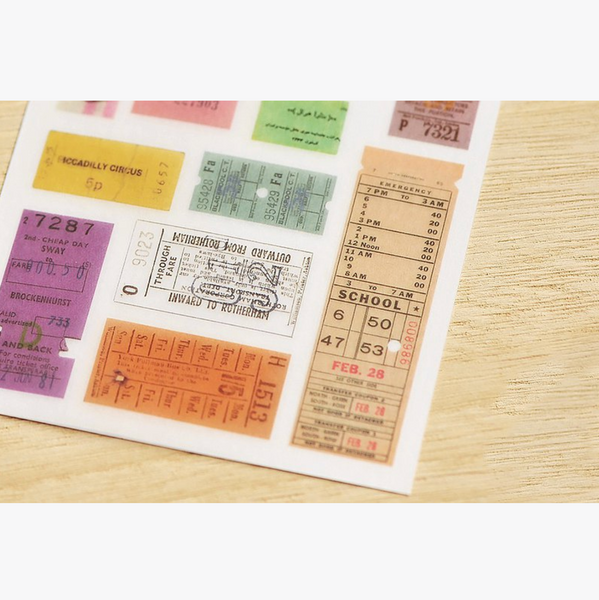 MU Print-On Stickers 129