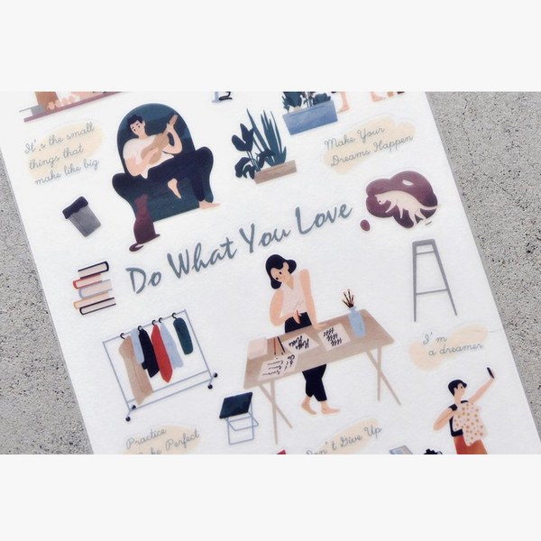 MU Print-On Stickers 80