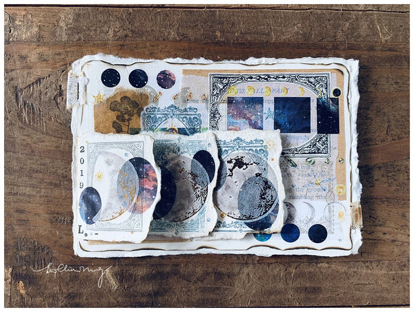 LCN Print-on Stickers Cosmos (Purple)