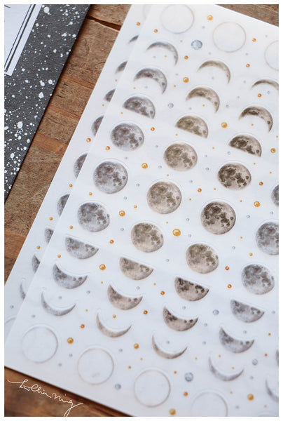 LCN Print-on Stickers Moon Phase