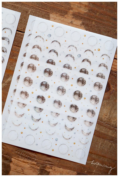 LCN Print-on Stickers Moon Phase