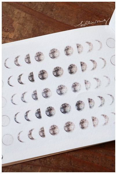 LCN Print-on Stickers Moon Phase