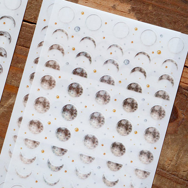 LCN Print-on Stickers Moon Phase