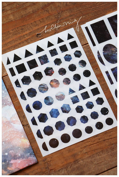 LCN Print-on Stickers Cosmos (Purple)