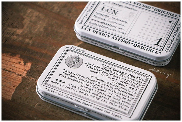 LCN Daily Metal Storage Tin - Specimen Label