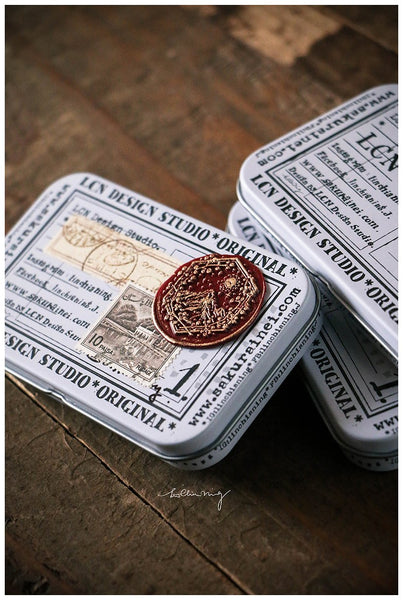 LCN Daily Metal Storage Tin - Specimen Label