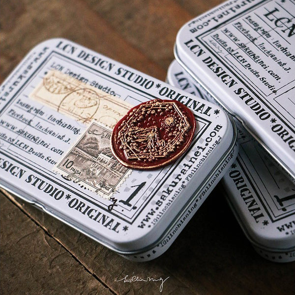 LCN Daily Metal Storage Tin - Specimen Label