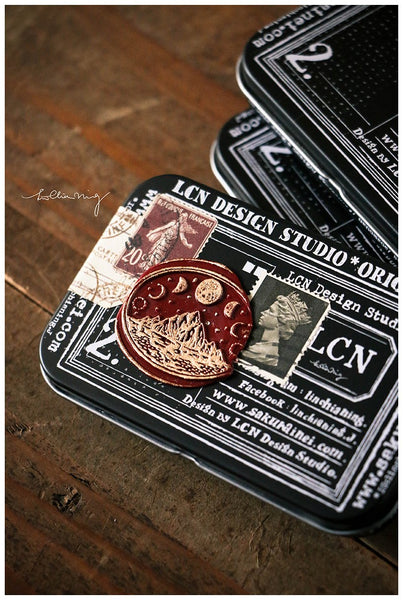 LCN Daily Metal Storage Tin - Specimen Label