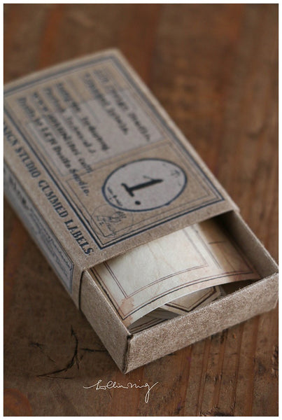 LCN Gummed Label Set - Specimen Labels No.1