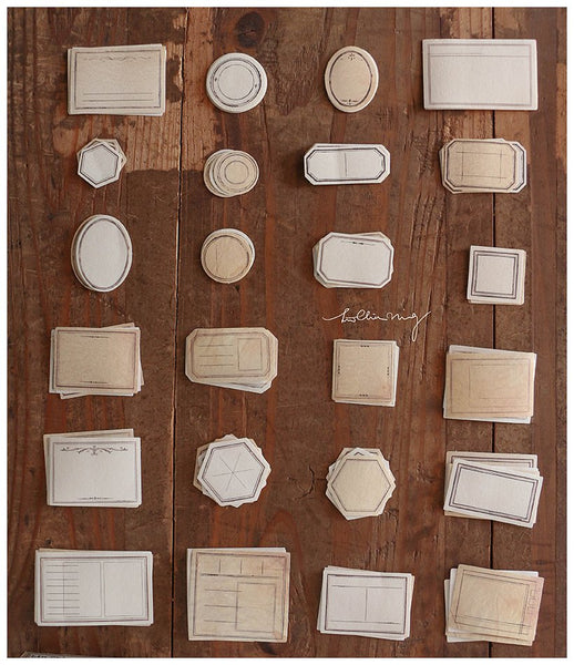 LCN Gummed Label Set - Specimen Labels No.1