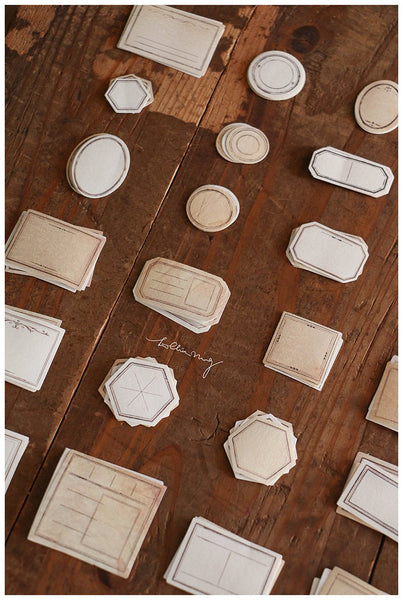 LCN Gummed Label Set - Specimen Labels No.1