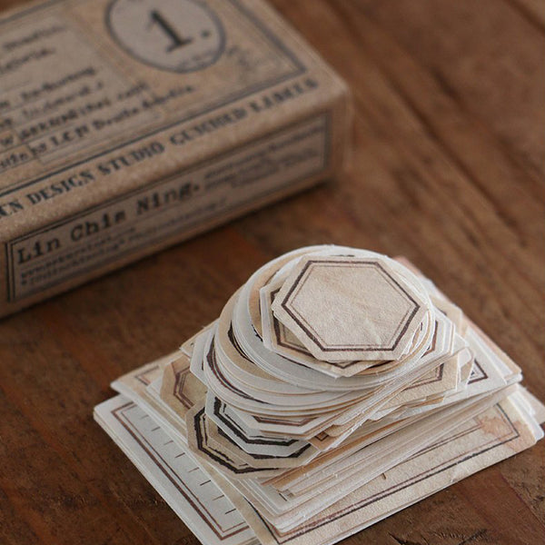 LCN Gummed Label Set - Specimen Labels No.1