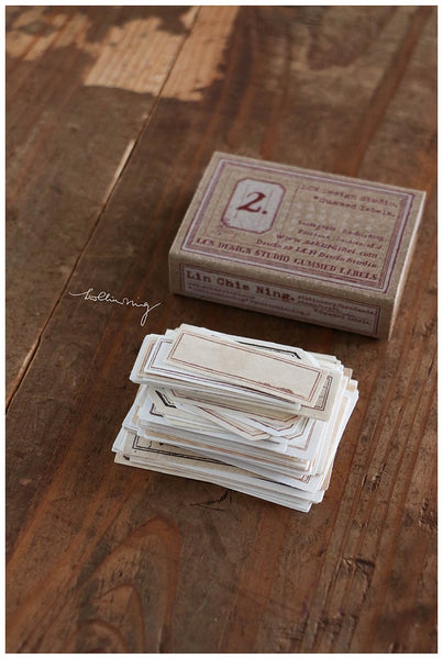 LCN Gummed Label Set - Specimen Labels No.2