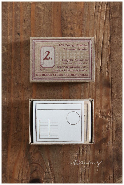 LCN Gummed Label Set - Specimen Labels No.2
