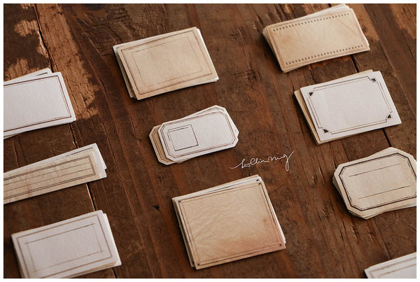 LCN Gummed Label Set - Specimen Labels No.2