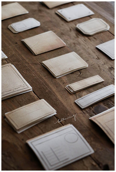 LCN Gummed Label Set - Specimen Labels No.2