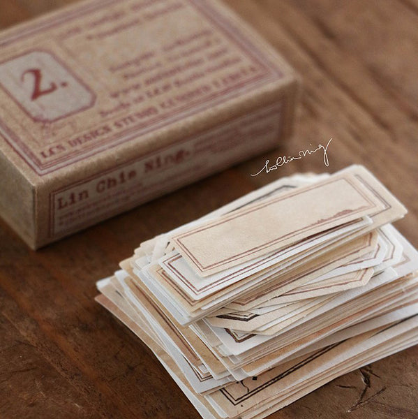 LCN Gummed Label Set - Specimen Labels No.2