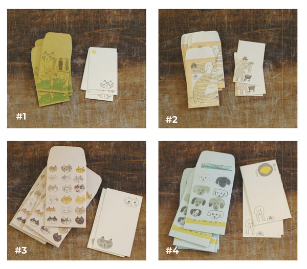 Toraneko BonBon Mini Envelope + Card Set