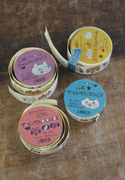 Toraneko BonBon Sticker Roll - Cat
