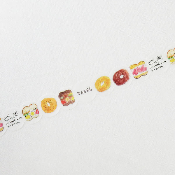 Round Top x Hirano Toshiyuki Washi Tape - Bagel