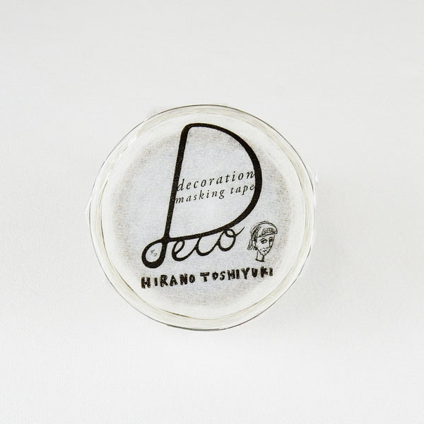Round Top x Hirano Toshiyuki Washi Tape - Cafe
