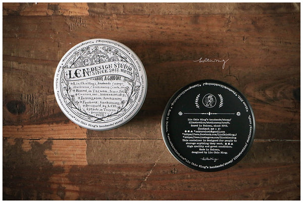 LCN Metal Storage Tin - Moon Phase