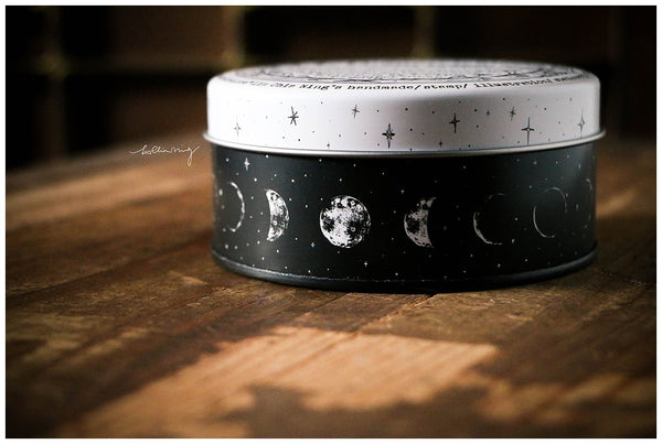 LCN Metal Storage Tin - Moon Phase
