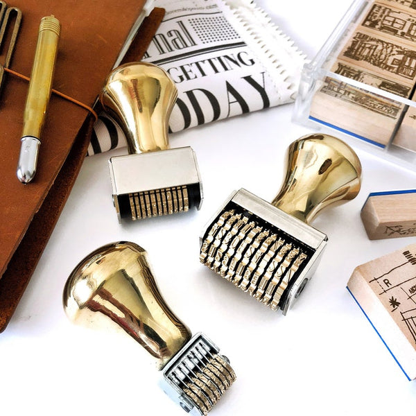 Brass Rotary Date Stamp (S/M/L)