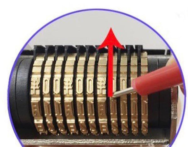 Brass Rotary Date Stamp (S/M/L)