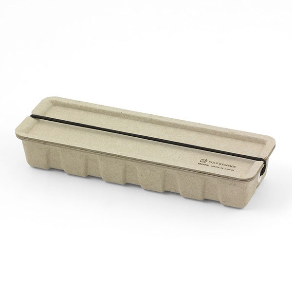 Midori Pulp Storage Pen Case - Beige