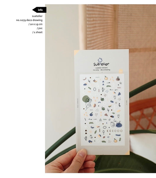 Suatelier Sticker - Deco Drawing