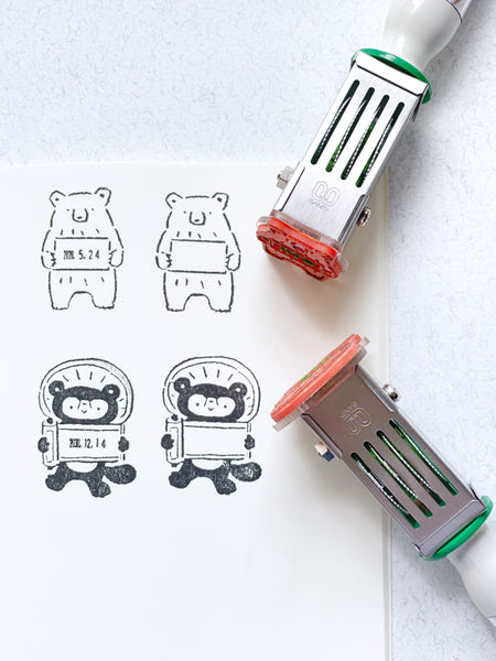 Takahata Lucky Cat Date Stamp