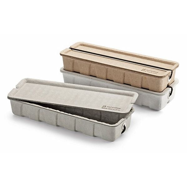 Midori Pulp Storage Pen Case - White