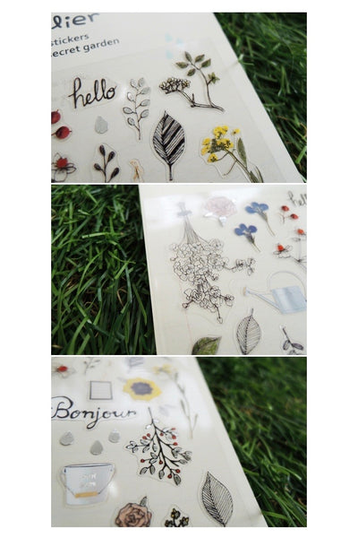 Suatelier Sticker - The Secret Garden