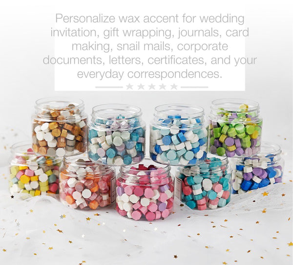 Assorted Wax Seal Beads (180pcs)