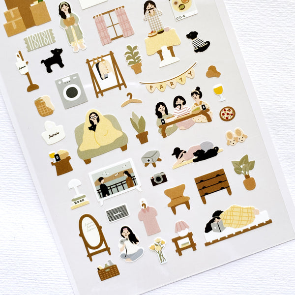 Suatelier Sticker - Vlog_Home