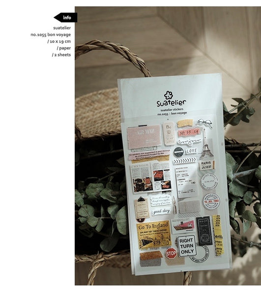 Suatelier Sticker - Bon Voyage