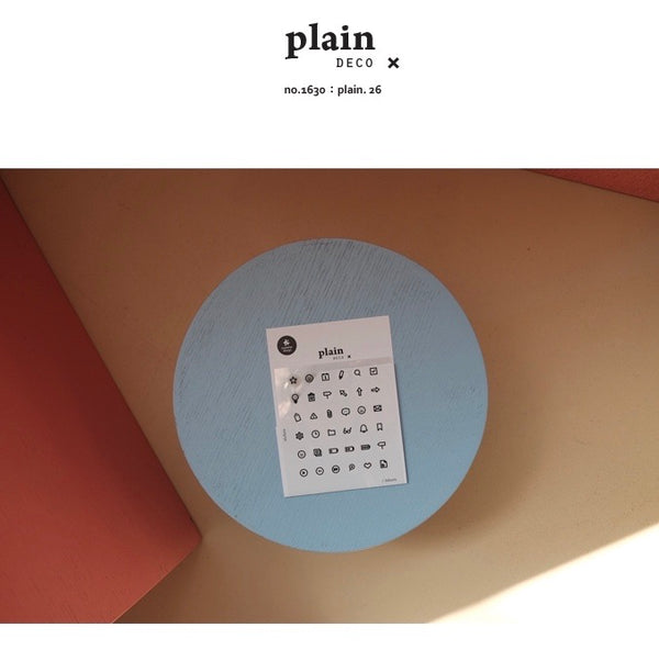 Suatelier Plain 26 Sticker