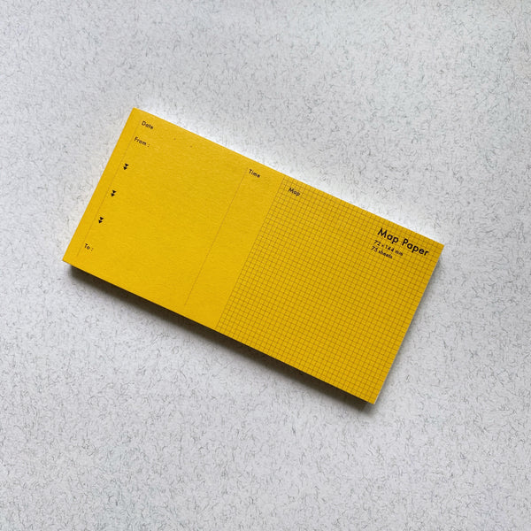 Classiky Map Paper Pad